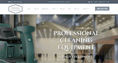 Desktop Screenshot of professionalcleaningequipment.com