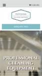 Mobile Screenshot of professionalcleaningequipment.com